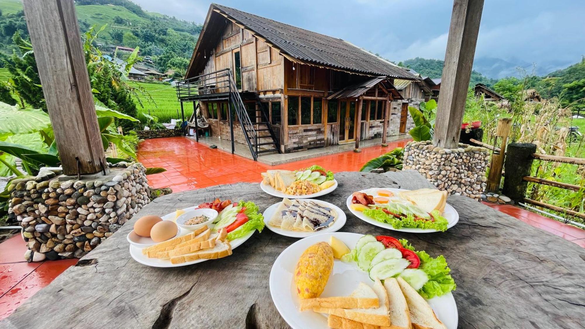 Eco Rice Fields House Hostel Sa Pa Exterior photo